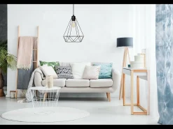 Lámpara Suspendida-Lámpara Toolight 180986 Reno Black Negro