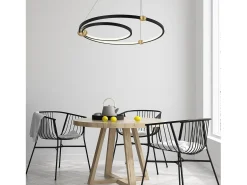 Lámpara Suspendida-Lámpara Toolight App692-30-50 Black Negro