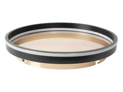 Outlet Lámpara Toolight App1464 Black Brush Gold Negro
