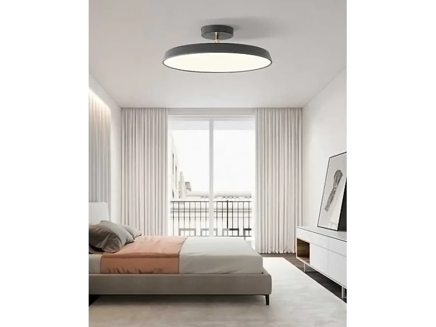 Discount Lámpara Toolight App860-C Black Negro