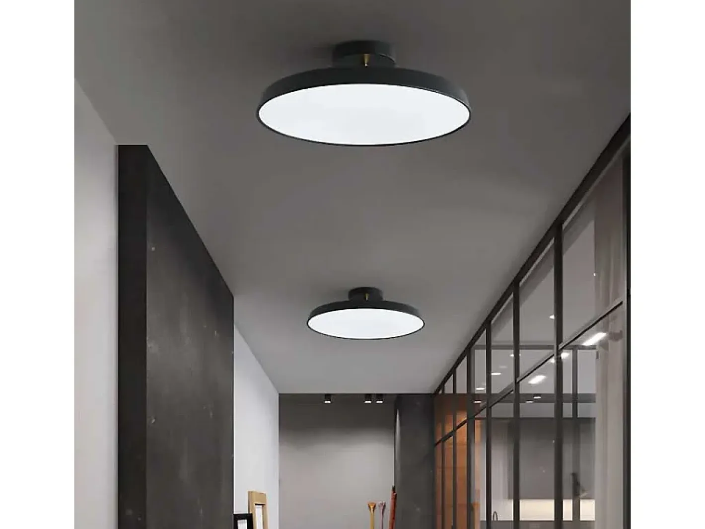 Discount Lámpara Toolight App860-C Black Negro