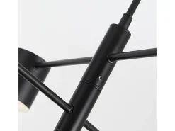 Hot Lámpara Toolight App598-8C Black Negro