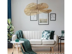 Lámpara Suspendida-Lámpara Toolight App1737-1Cp 50Cm Beige