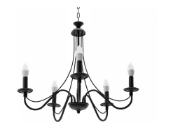 Clearance Lámpara Toolight App647-5Cp Black Negro