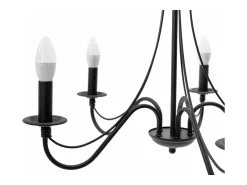 Clearance Lámpara Toolight App647-5Cp Black Negro