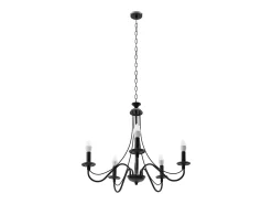 Clearance Lámpara Toolight App647-5Cp Black Negro
