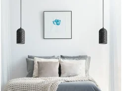 Lámpara Suspendida-Lámpara Toolight App997-1Cp Black Negro