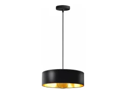 Lámpara Suspendida-Lámpara Toolight App1333-1Cp Black Negro