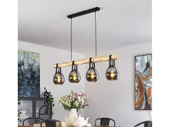Lámpara Toolight App1775-4Cp Black Negro Clearance
