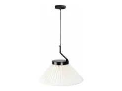 Lámpara Suspendida-Lámpara Toolight App1670-1Cp Black White Negro