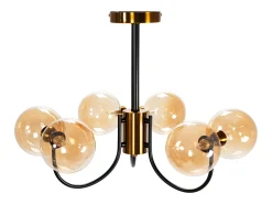 Outlet Lámpara Toolight App1120-6Cp Black Negro