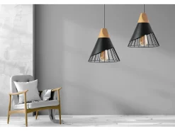 Lámpara Toolight App223-1Cp Black Negro Discount