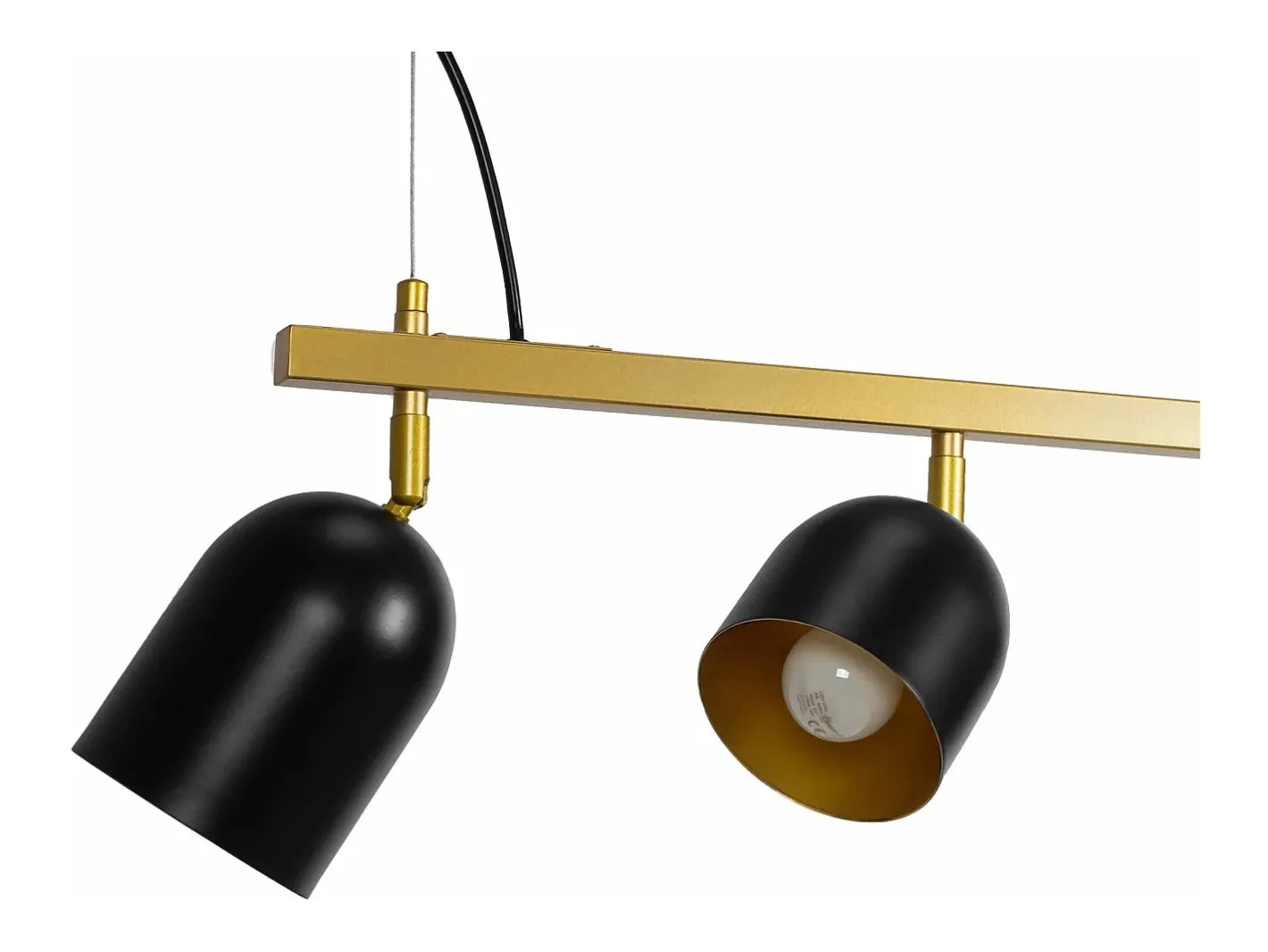 New Lámpara Toolight App1031-4Cp Black Negro