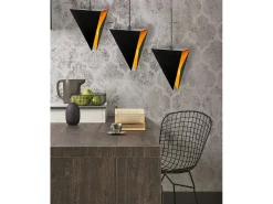Lámpara Toolight App254-3Cp Black Negro Clearance