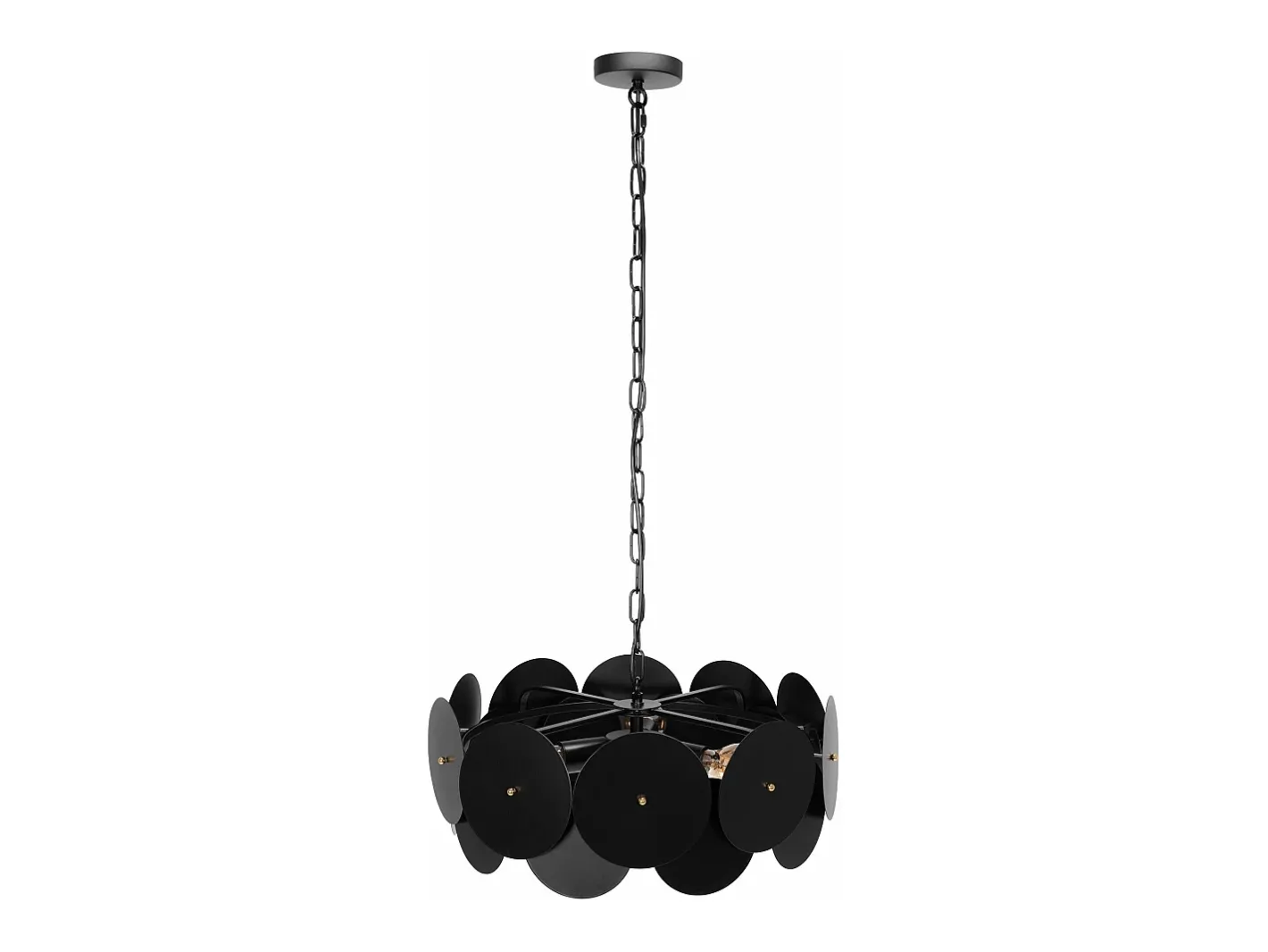 Lámpara Toolight App1307-Cp Black Negro New