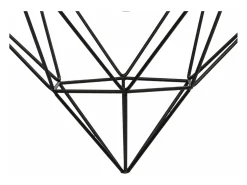 Lámpara Suspendida-Lámpara Toolight App563-1Cp Black Negro