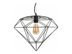 Lámpara Suspendida-Lámpara Toolight App563-1Cp Black Negro