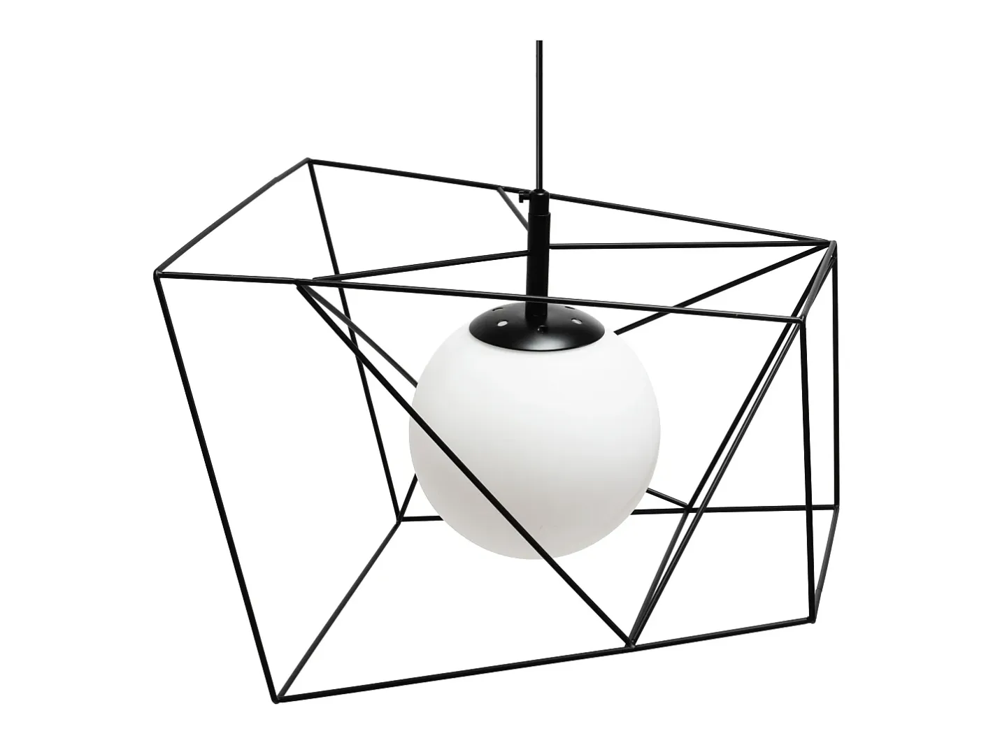 New Lámpara Toolight App1022-1Cp Black Negro