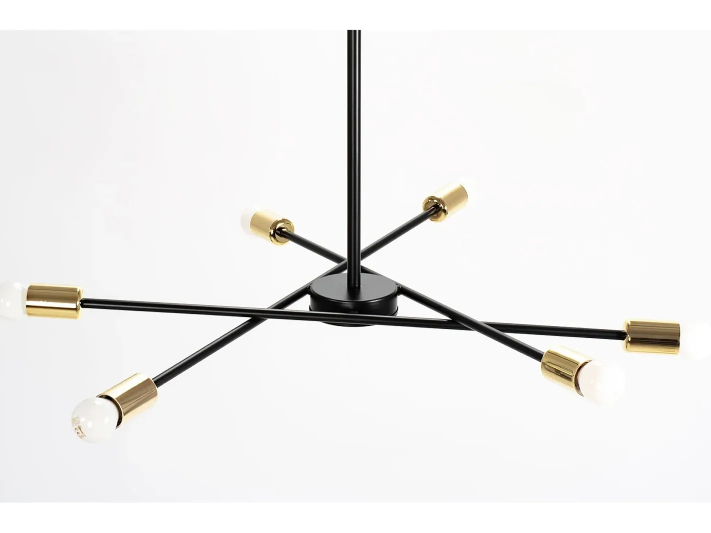 Hot Lámpara Toolight App1116-6Cp Black Negro
