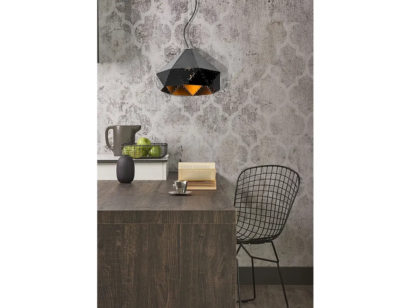 New Lámpara Toolight App236-1Cp Black Negro