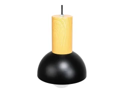 Lámpara Toolight App1083-1Cp Black Negro New