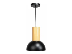 Lámpara Toolight App1083-1Cp Black Negro New