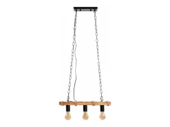 Lámpara Suspendida-Lámpara Toolight App1319-3Cp Black Negro