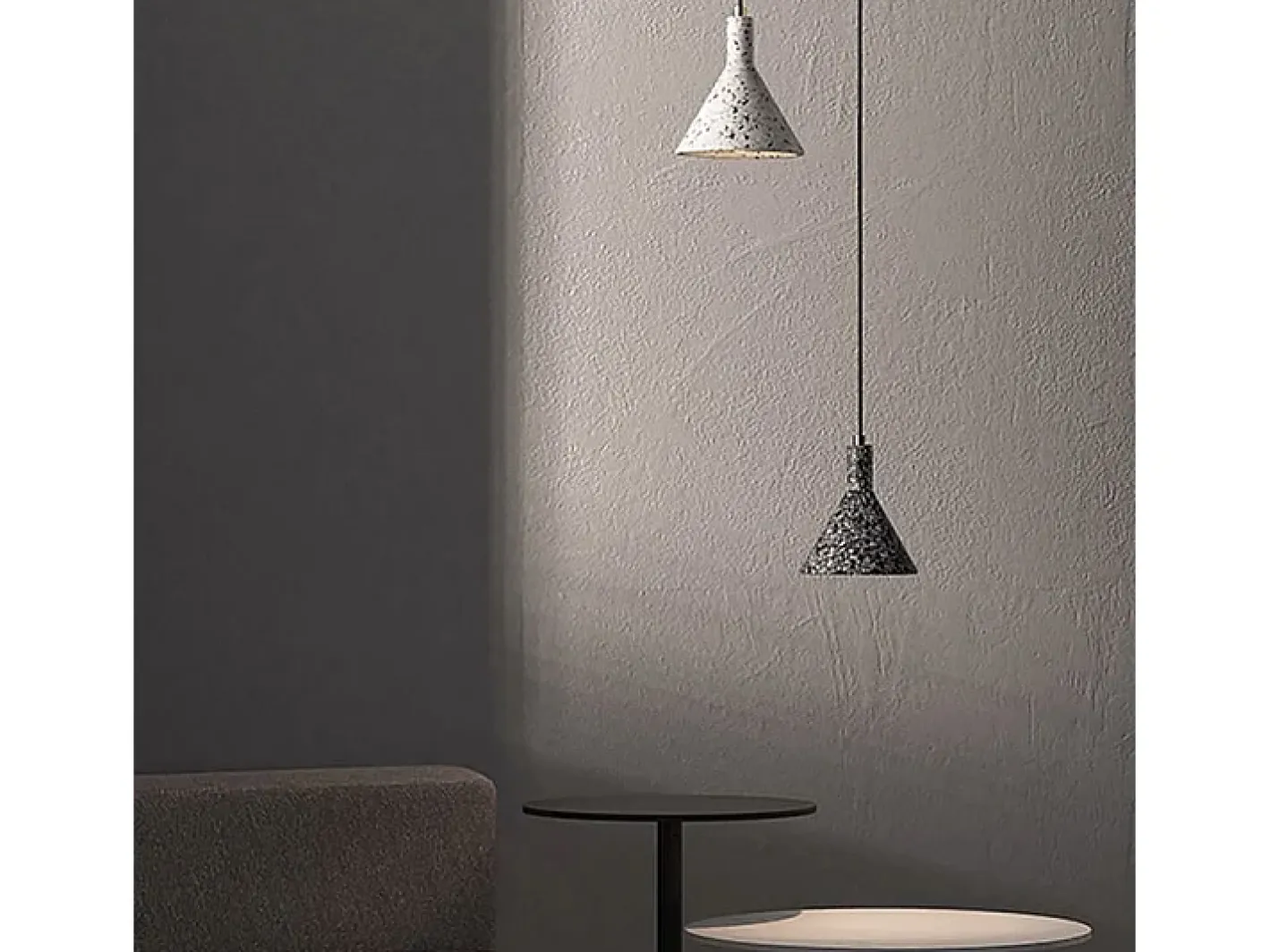 Lámpara Suspendida-Lámpara Toolight App995-1Cp Black Negro