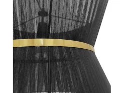 Lámpara Suspendida-Lámpara Toolight App1503-1Cp Black Negro