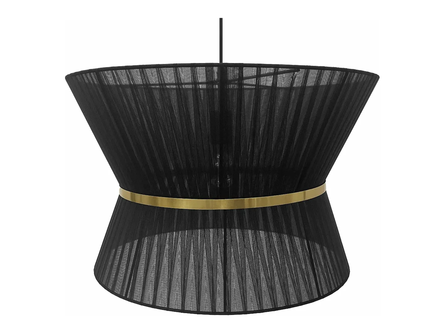 Lámpara Suspendida-Lámpara Toolight App1503-1Cp Black Negro