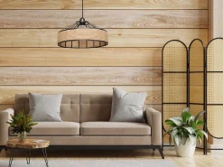 Lámpara Suspendida-Lámpara Toolight App1317-1Cp Boho Beige