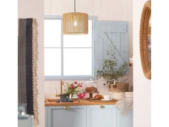 Clearance Lámpara Toolight App1325-1Cp Boho 40Cm Brown Marru00f3n