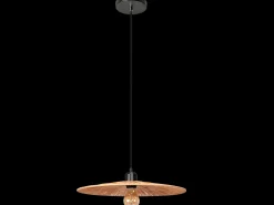 Outlet Lámpara Toolight App1311-1Cp Boho Brown Marru00f3n