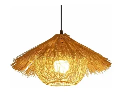 Lámpara Toolight App1636-1Cp Boho Beige New
