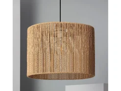 Discount Lámpara Toolight App1323-1Cp Boho 25Cm Brown Marru00f3n