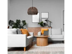 Best Lámpara Toolight App1292-1Cp Boho Brown Marru00f3n