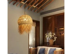 Outlet Lámpara Toolight App1251-1Cp Boho Brown Marru00f3n