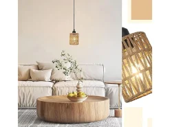 Discount Lámpara Toolight App1622-1Cp Boho Beige
