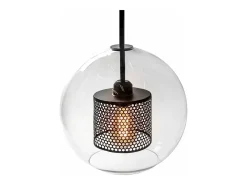 Lámpara Suspendida-Lámpara Toolight App558-1Cp 25Cm Black Negro