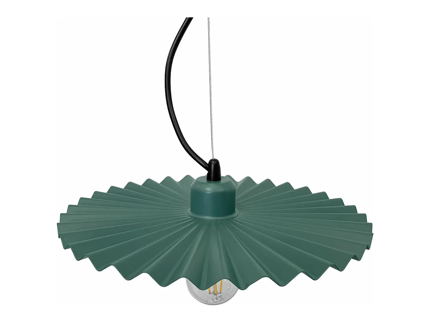 Lámpara Suspendida-Lámpara Toolight App1455-1Cp 30Cm Green Verde