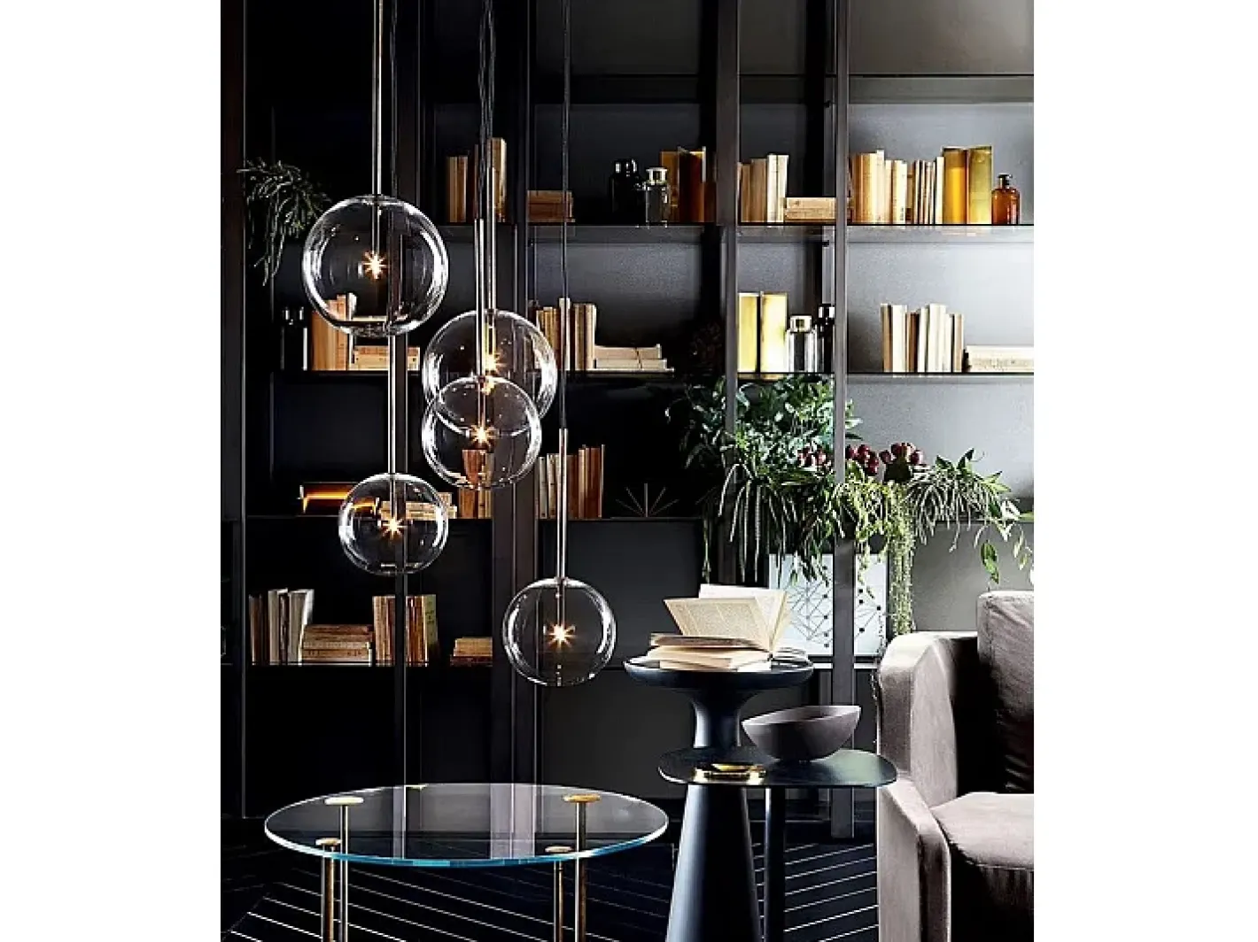 Lámpara Toolight App1685-1Cp 20Cm Black Chrome Negro Online