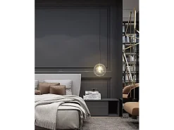 Lámpara Toolight App1682-1Cp 15Cm Black Chrome Negro Discount
