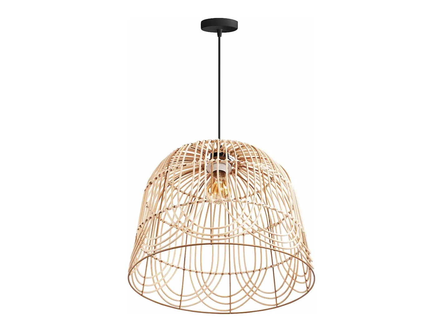 Lámpara Suspendida-Lámpara Toolight App1352-1Cp 40Cm Beige