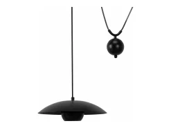 Lámpara Suspendida-Lámpara Toolight App1450-1Cp 30Cm Black Negro