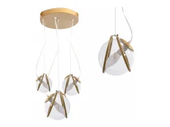Clearance Lámpara Toolight App1091-3Cp Gold Dorado