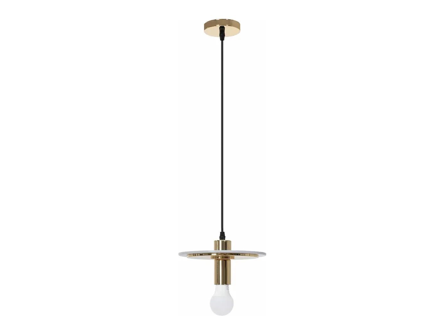 Lámpara Suspendida-Lámpara Toolight App1213-1Cp Gold Dorado