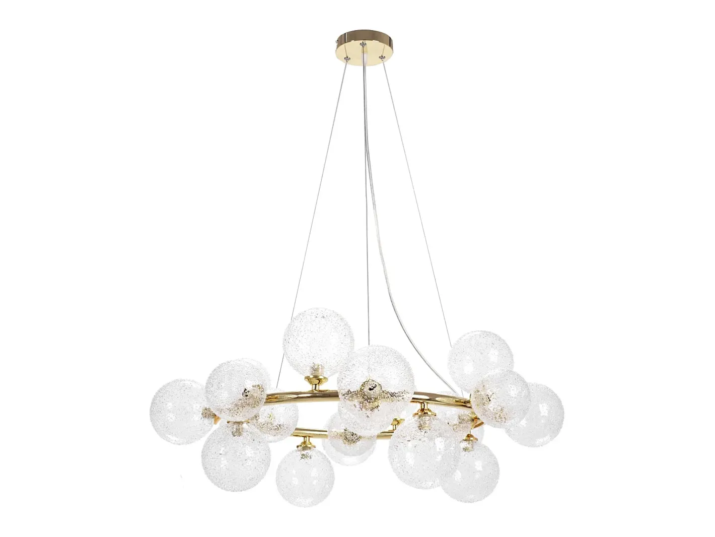 Lámpara Suspendida-Lámpara Toolight App907-20Cp Gold Dorado