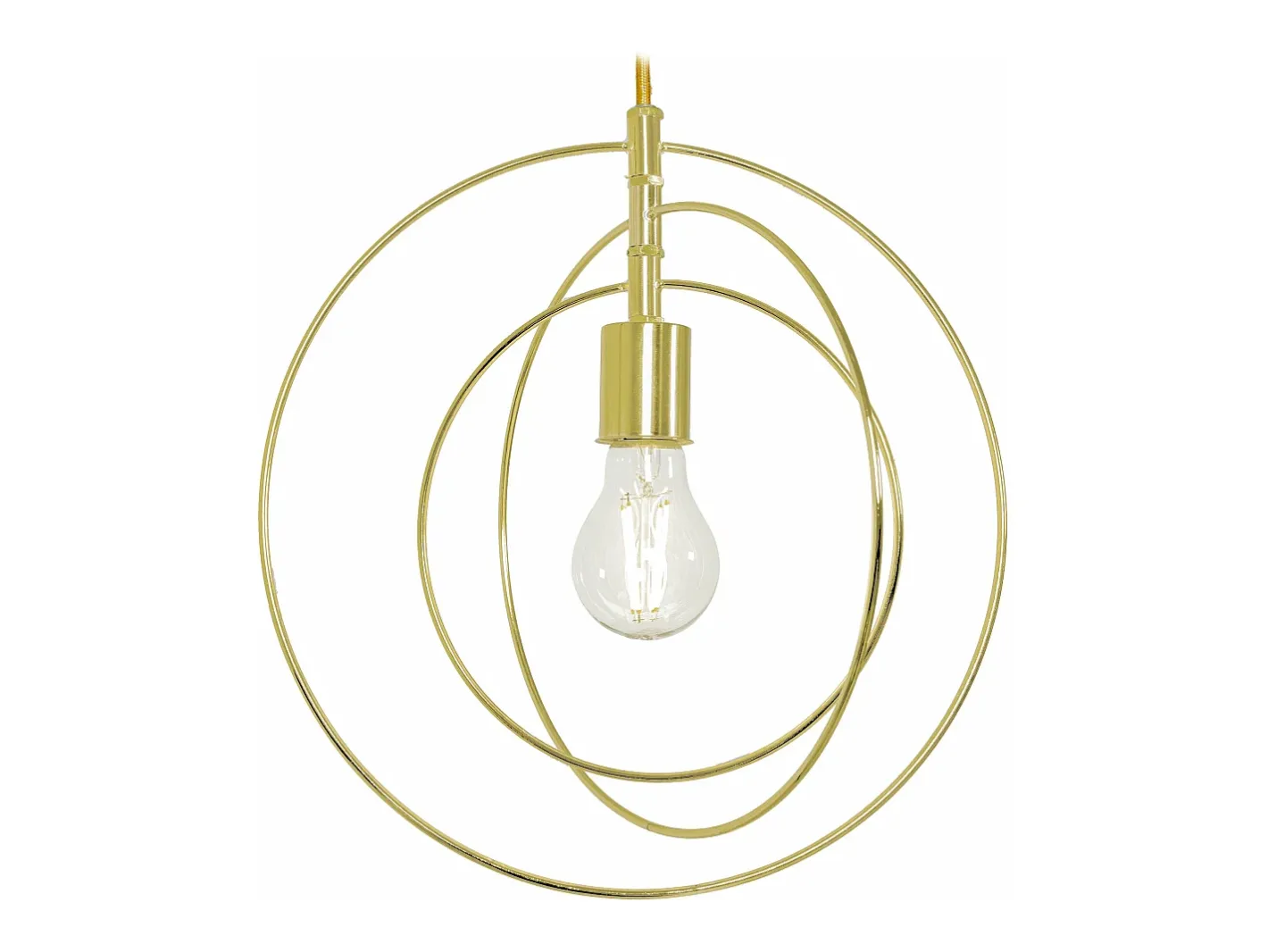 Lámpara Suspendida-Lámpara Toolight App286-1Cp Gold Dorado