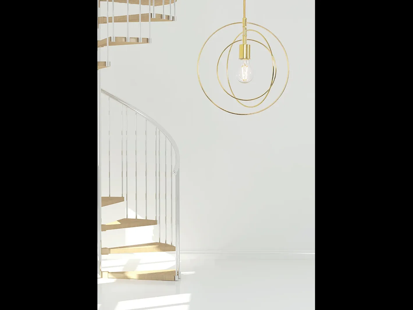 Lámpara Suspendida-Lámpara Toolight App286-1Cp Gold Dorado