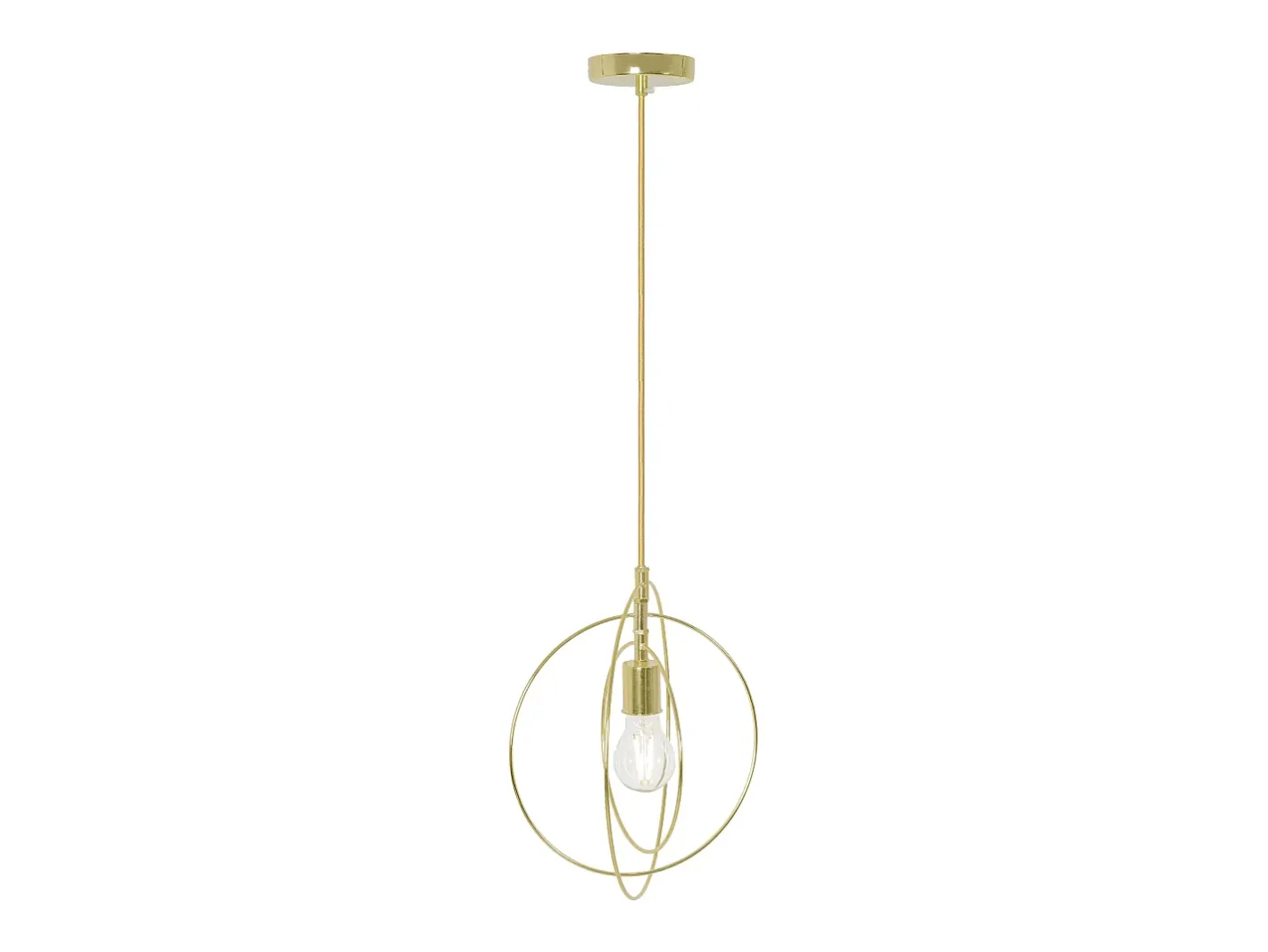 Lámpara Suspendida-Lámpara Toolight App286-1Cp Gold Dorado